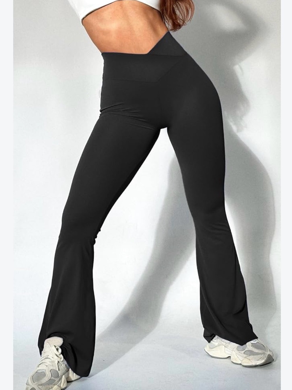 Offline by Aerie Black Women's Flare Yoga Pants